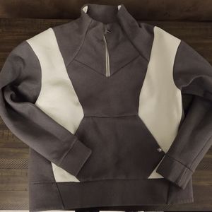FIGS neoprene quarter zip xs